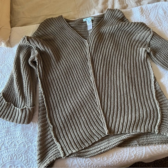 SHE + SKY Oversized chunky knit sweater - Picture 3 of 4